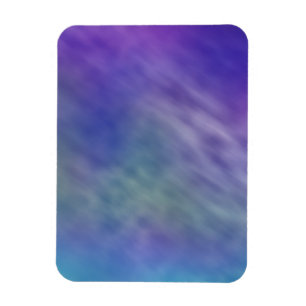 Tiefer regenbogenfarbener Himmelshintergrund Magnet