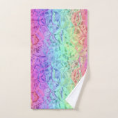 tiefer Regenbogenkristall: Badhandtuch Set (Handtuch)