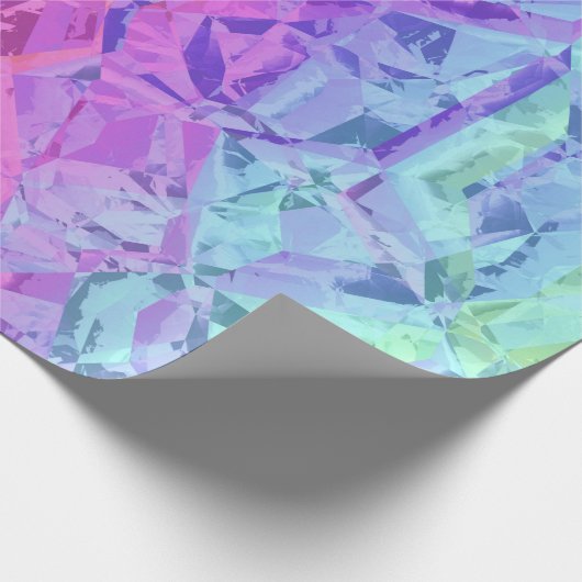 tiefer Regenbogenkristall: Geschenkpapier (Ecke)