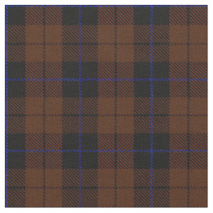 Tiefer reicher brauner blauer/schwarzer Streifen Stoff