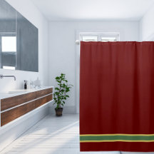 Tiefer Senf Gelb und Sage Green Streifen