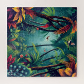 Tiefer tropischer Regenwald Puzzle (Horizontal)