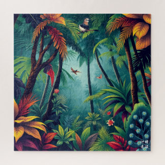 Tiefer tropischer Regenwald Puzzle