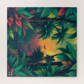 Tiefer tropischer Regenwald Puzzle (Horizontal)