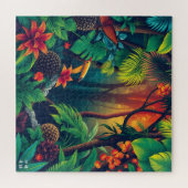 Tiefer Tropischer Wald Puzzle (Horizontal)