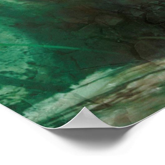 TIEFER WALDELEMENTALER SPRIT POSTER (Ecke)