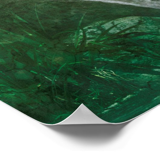 TIEFER WALDELEMENTALER SPRIT POSTER (Ecke)