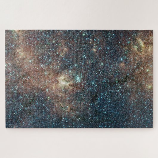 Tiefer Weltraumblick eines Sternenclusters Puzzle (Horizontal)