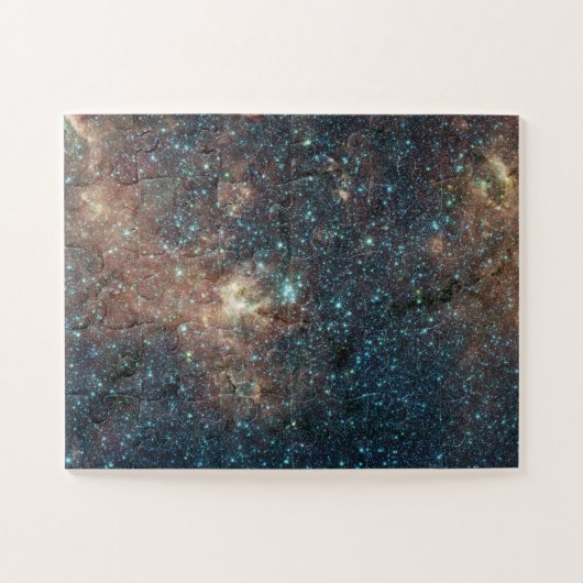 Tiefer Weltraumblick eines Sternenclusters Puzzle (Horizontal)