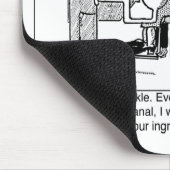 Tiefer Wurzel-Kanal, zum des Ingrown Zehennagels Mousepad (Ecke)