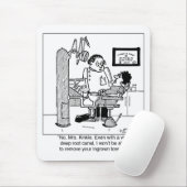 Tiefer Wurzel-Kanal, zum des Ingrown Zehennagels Mousepad (Mit Mouse)