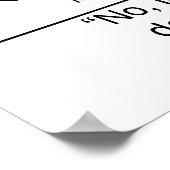 Tiefer Wurzelkanal, um den angebauten Zahngel zu e Poster (Ecke)