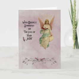 Tiefes Beileid für den Verlust deiner Tante Karte