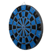 Tiefes Blaues und schwarz Dartscheibe (Vorderseite rechts)