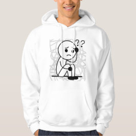 Tiefes Denken in einer stillen Welt. Hoodie