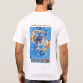 Tiefes Ellum Koi T-Shirt (Rückseite)