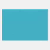 Tiefes Indigo, Aqua, Rot und Blautöne Karo Geschenkpapier Set (Vorderseite 2)