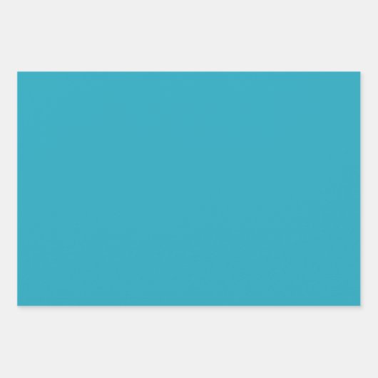 Tiefes Indigo, Aqua, Rot und Blautöne Karo Geschenkpapier Set (Vorderseite 2)