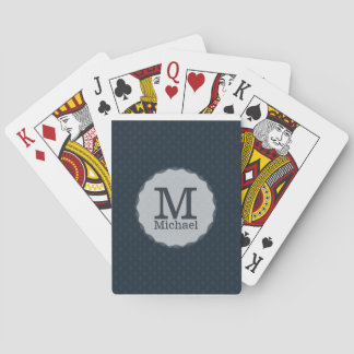 Tiefes klassisches Marine-kundenspezifisches Spielkarten