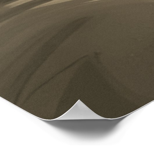 tiefes Lächeln Poster (Ecke)