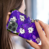 Tiefes Lila Delphinium Case-Mate iPhone Hülle