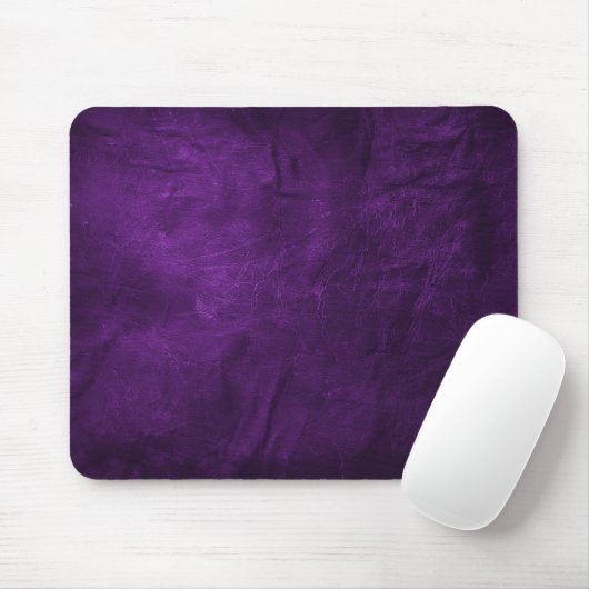 Tiefes Lila Leder Mousepad (Mit Mouse)