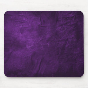Tiefes Lila Leder Mousepad