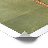 Tiefes Muskelsystem an der Vorderseite des Körpers Poster (Ecke)