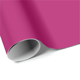 Tiefes Pflaumen-Vollton Elegant  Geschenkpapier