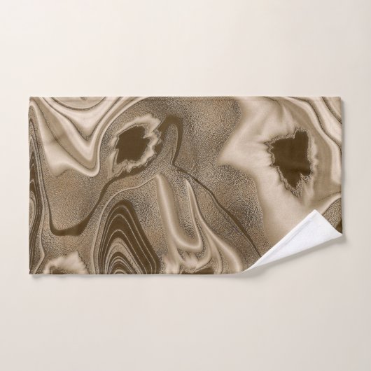 TIEFES SCHOKOLAT-RADIERELEGANZ BATH TOWEL-SET BADHANDTUCH SET (Handtuch)