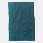 Tiefes SeeWatercolor - dunkles aquamarines Blau Küchentuch (Vertikal)