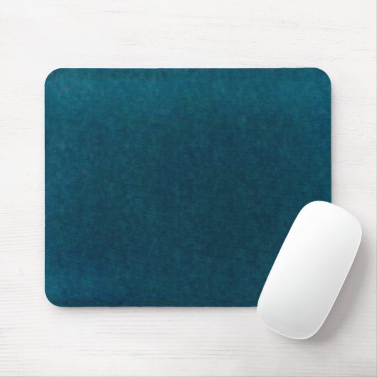 Tiefes SeeWatercolor - dunkles aquamarines Blau Mousepad (Mit Mouse)