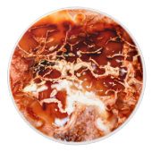 Tiefes Set im Herbst Keramikknauf (Vorderseite)