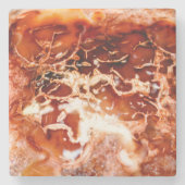 Tiefes Set im Herbst Steinuntersetzer (Vorderseite)