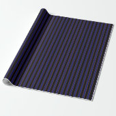 Tiefes vintage gestreiftes Muster Geschenkpapier R (Ungerollt)