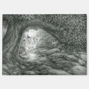 Tiefes Wald-Oase Magnet