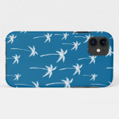 Tiefes Wasser und weiße Palmen Case-Mate iPhone Hülle (Rückseite (Horizontal))