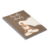 Tiefes Yoga Meditation Notizblock (Rechte Seite)