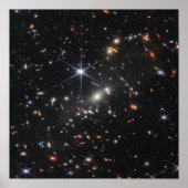 Tieffeld James Webb Telescope Poster (Vorne)