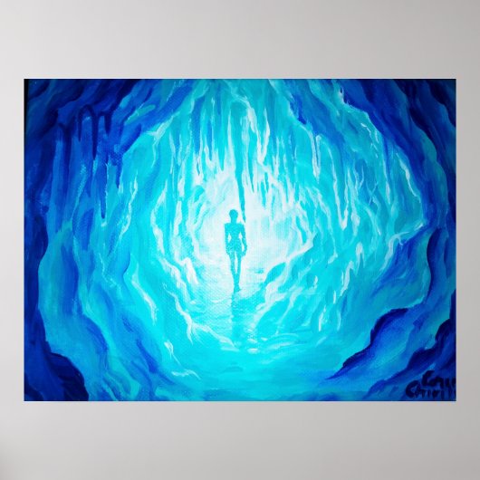 Tiefgrotte Poster (Vorne)