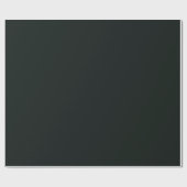 Tiefgrün einfarbig geschenkpapier (Flach)