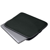Tiefgrün einfarbig laptopschutzhülle (Vorne Knopf)