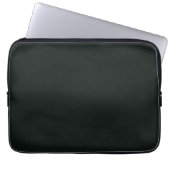 Tiefgrün einfarbig laptopschutzhülle (Vorderseite)