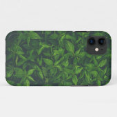 Tiefgrüne Blätter Case-Mate iPhone Hülle (Rückseite (Horizontal))