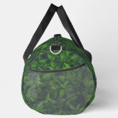 Tiefgrüne Blätter Duffle Bag (Rechts)