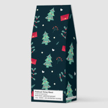 Tiefgrüne Weihnachtsbäume Perfektes Geschenk Favor