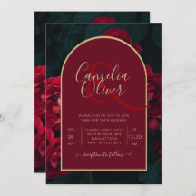 Tiefgrüne Winterhochzeit in Rote Rosen