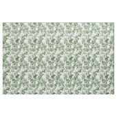 Tiefgrünes Rosen-Toile-Muster Stoff (Yard (91,4 cm))