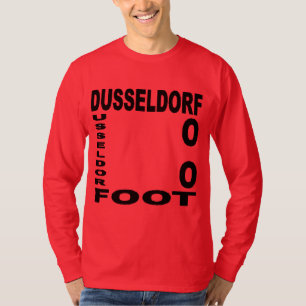Tiefgrünes T-Shirt DUSSELDORF FOOT