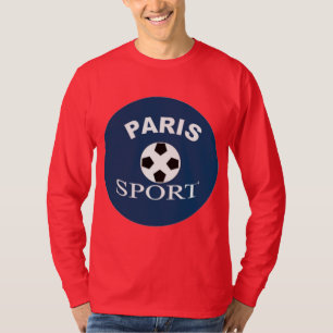 Tiefgrünes T-Shirt PARIS SPORT